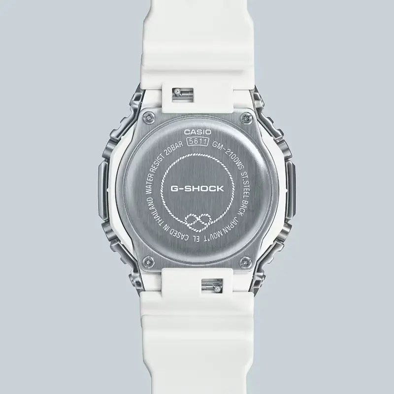 Casio G-Shock 2100 Series Dark Grey Dial Men's Watch- GM-2100WS-7A